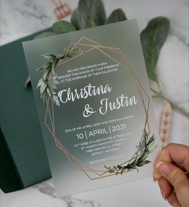 wedding card